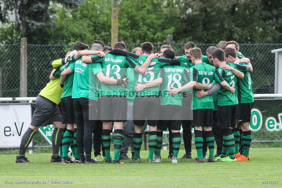 Mannschaftskreis, 25.04.2018, Bezirksliga West, TuS 1893 Aschaffenburg-Leider, FV Karlstadt - Bild-ID: 2211421