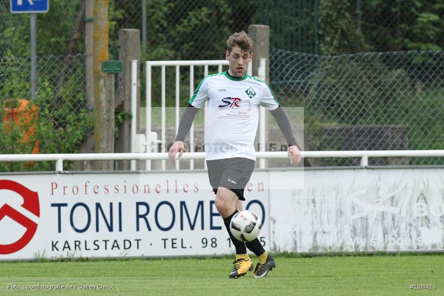 Timo Rützel, 25.04.2018, Bezirksliga West, TuS 1893 Aschaffenburg-Leider, FV Karlstadt - Bild-ID: 2211426 Timo Rützel, 25.04.2018, Bezirksliga West, TuS 1893 Aschaffenburg-Leider, FV Karlstadt - Bild-ID: 2211426