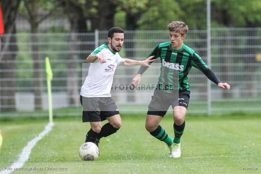 Paul Gogl, Abdurrahman Marangoz, 25.04.2018, Bezirksliga West, TuS 1893 Aschaffenburg-Leider, FV Karlstadt - Bild-ID: 2211431 Paul Gogl, Abdurrahman Marangoz, 25.04.2018, Bezirksliga West, TuS 1893 Aschaffenburg-Leider, FV Karlstadt - Bild-ID: 2211431