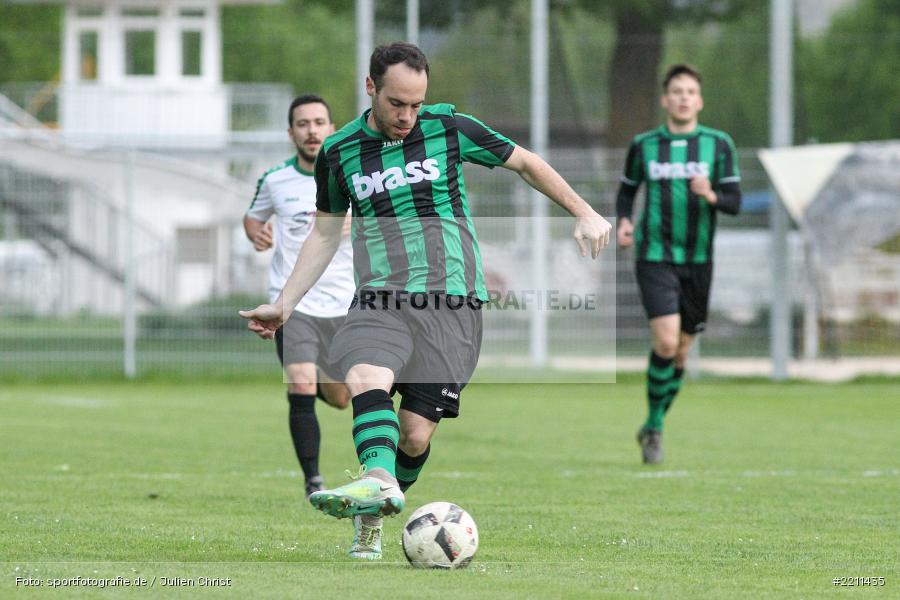 Carlo Barth, 25.04.2018, Bezirksliga West, TuS 1893 Aschaffenburg-Leider, FV Karlstadt - Bild-ID: 2211435