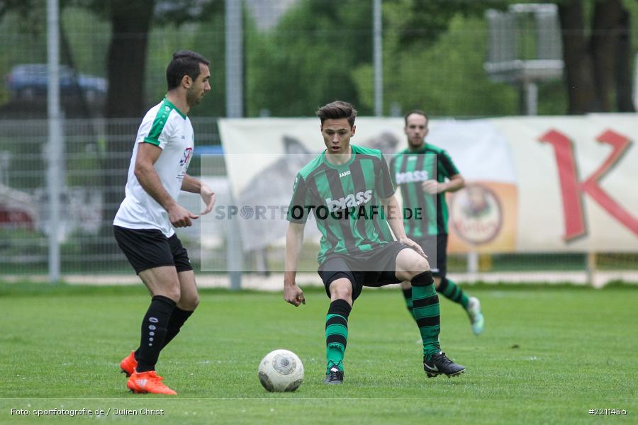 Manuel Schneider, Johan Brahimi, 25.04.2018, Bezirksliga West, TuS 1893 Aschaffenburg-Leider, FV Karlstadt - Bild-ID: 2211436 Manuel Schneider, Johan Brahimi, 25.04.2018, Bezirksliga West, TuS 1893 Aschaffenburg-Leider, FV Karlstadt - Bild-ID: 2211436