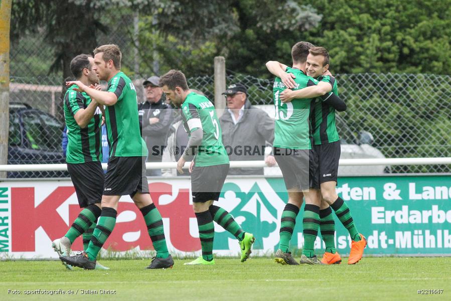 Daniel Meßner, 25.04.2018, Bezirksliga West, TuS 1893 Aschaffenburg-Leider, FV Karlstadt - Bild-ID: 2211447
