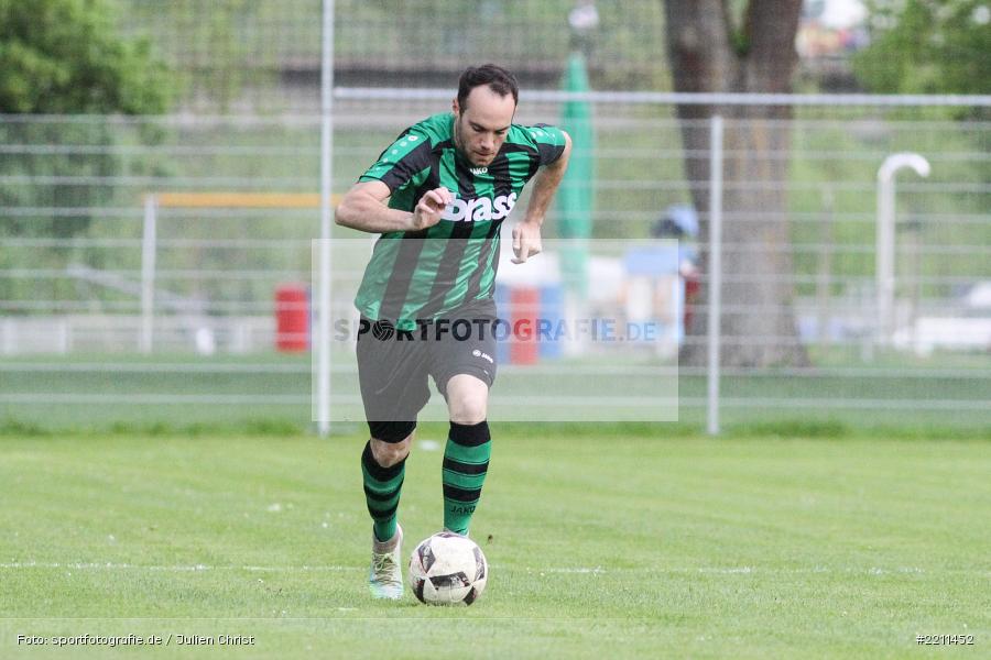 Carlo Barth, 25.04.2018, Bezirksliga West, TuS 1893 Aschaffenburg-Leider, FV Karlstadt - Bild-ID: 2211452