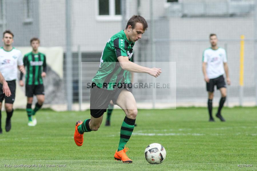 Daniel Meßner, 25.04.2018, Bezirksliga West, TuS 1893 Aschaffenburg-Leider, FV Karlstadt - Bild-ID: 2211459 Daniel Meßner, 25.04.2018, Bezirksliga West, TuS 1893 Aschaffenburg-Leider, FV Karlstadt - Bild-ID: 2211459
