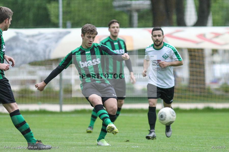Paul Gogl, 25.04.2018, Bezirksliga West, TuS 1893 Aschaffenburg-Leider, FV Karlstadt - Bild-ID: 2211470