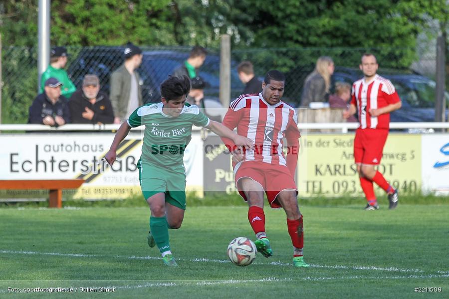 Ersin Özdemir, Angelo Messina, 26.04.2018, A-Klasse Würzburg, TSV Erlabrunn, FV Karlstadt II - Bild-ID: 2211508