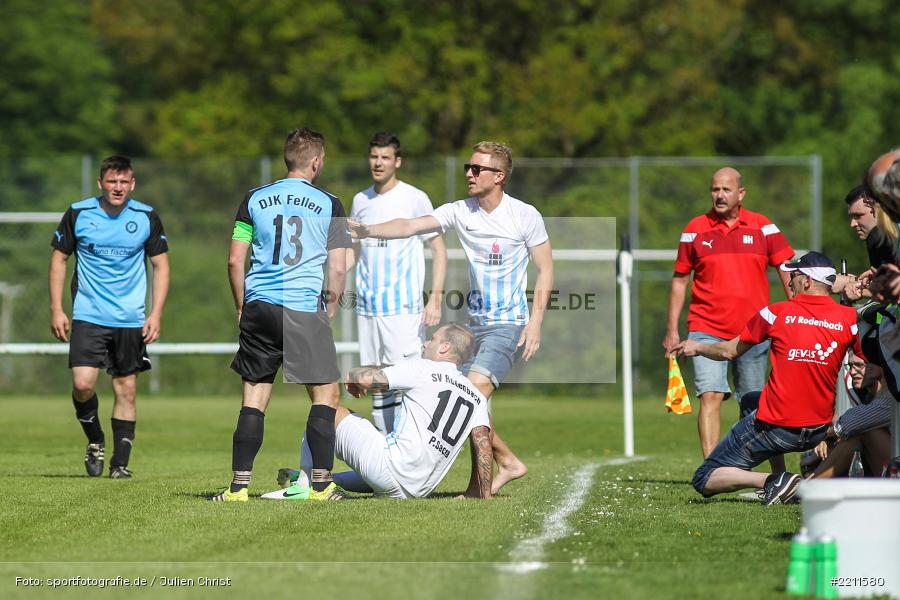 Pasquale Sacra, Achim Albert, 29.04.2018, A-Klasse Würzburg, SV Rodenbach, DJK Fellen - Bild-ID: 2211580