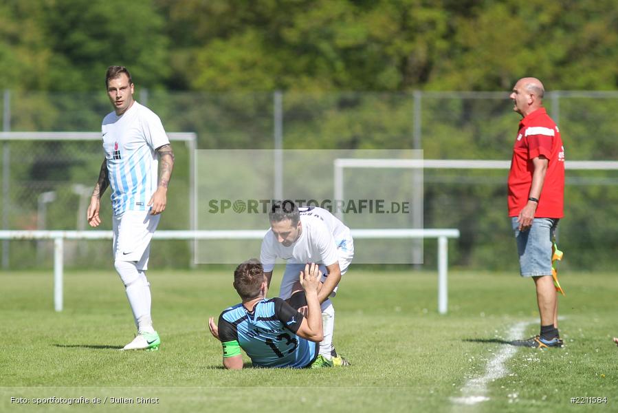 Achim Albert, Davide Gargano, 29.04.2018, A-Klasse Würzburg, SV Rodenbach, DJK Fellen - Bild-ID: 2211584