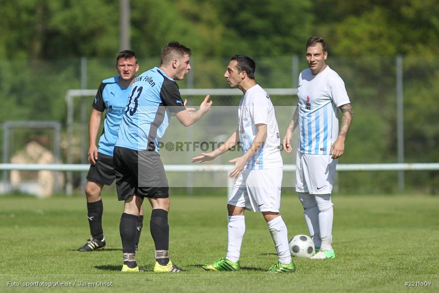 Achim Albert, Davide Gargano, 29.04.2018, A-Klasse Würzburg, SV Rodenbach, DJK Fellen - Bild-ID: 2211609