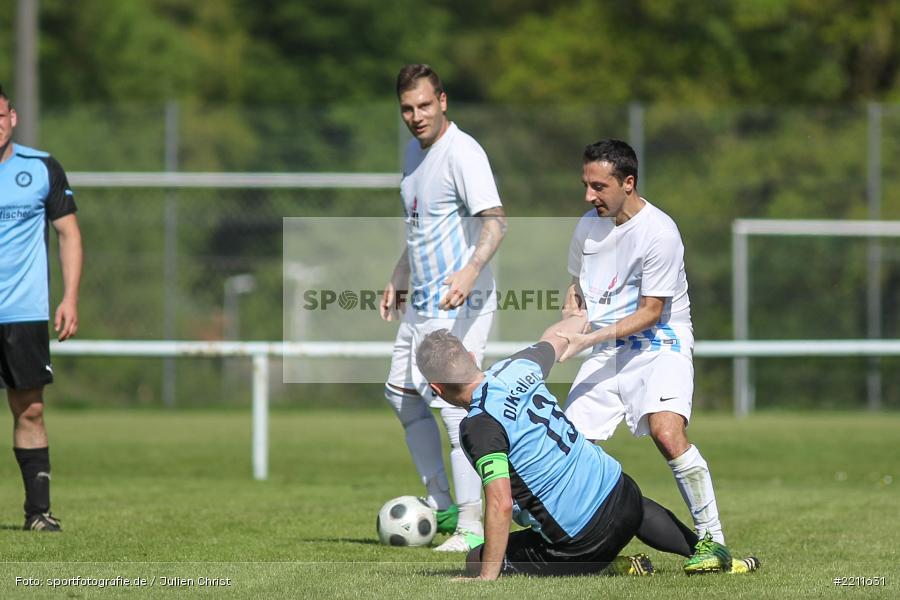 Davide Gargano, Achim Albert, 29.04.2018, A-Klasse Würzburg, SV Rodenbach, DJK Fellen - Bild-ID: 2211631