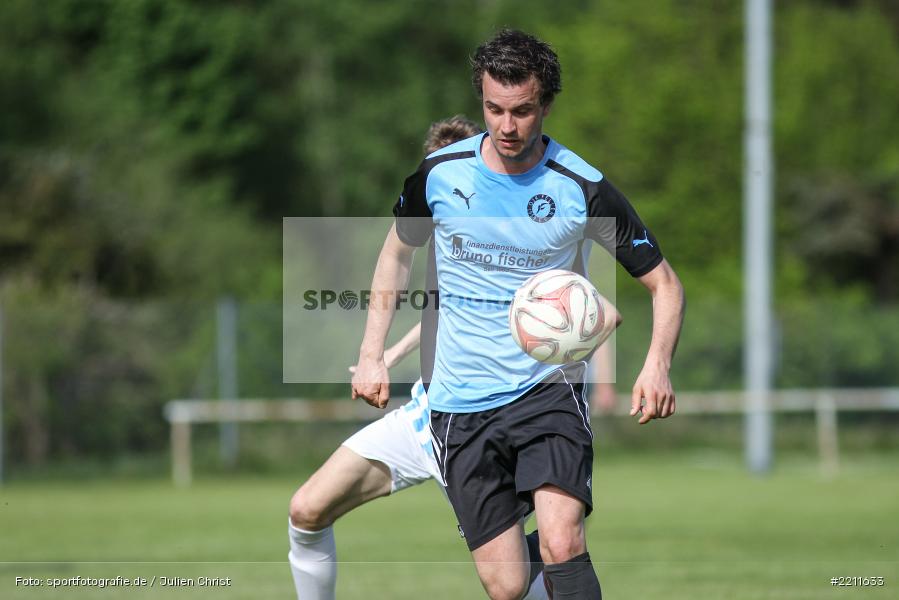 Johannes Fischer, 29.04.2018, A-Klasse Würzburg, SV Rodenbach, DJK Fellen - Bild-ID: 2211633