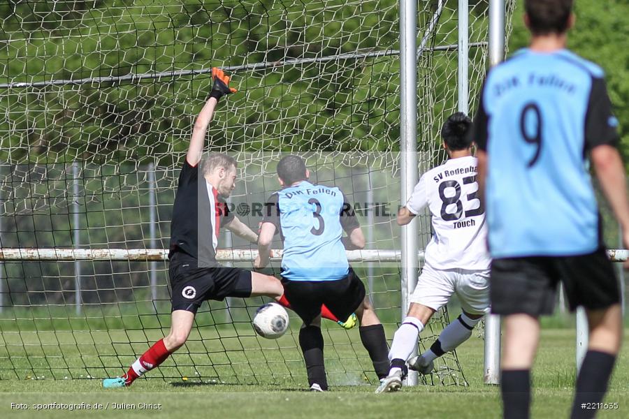 Tobias Schital, Chandaret Touch, 29.04.2018, A-Klasse Würzburg, SV Rodenbach, DJK Fellen - Bild-ID: 2211635