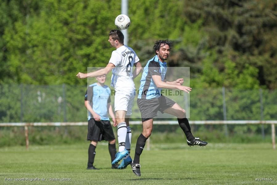 Claus Engel, Daniel Stolz, 29.04.2018, A-Klasse Würzburg, SV Rodenbach, DJK Fellen - Bild-ID: 2211636