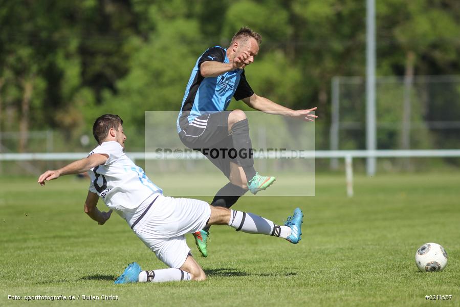 Daniel Stolz, Christoph Fischer, 29.04.2018, A-Klasse Würzburg, SV Rodenbach, DJK Fellen - Bild-ID: 2211637
