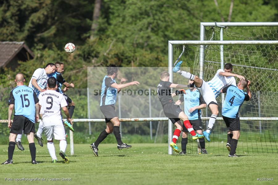 Tobias Schital, Daniel Stolz, 29.04.2018, A-Klasse Würzburg, SV Rodenbach, DJK Fellen - Bild-ID: 2211643