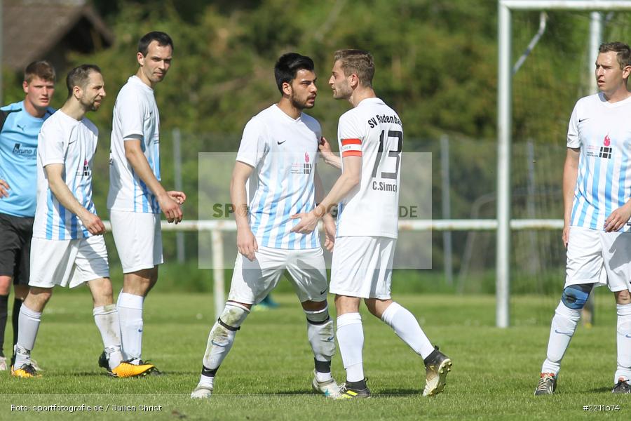 Chandaret Touch, Christian Simon, 29.04.2018, A-Klasse Würzburg, SV Rodenbach, DJK Fellen - Bild-ID: 2211674