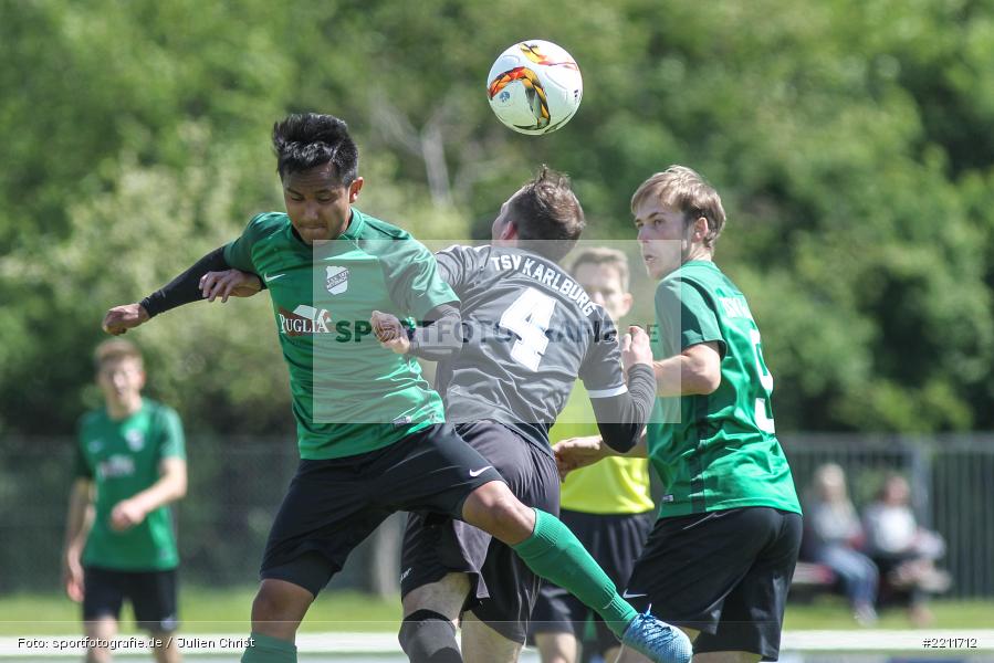 Thorsten Maier, Thawatchai Pimsai, 01.05.2018, Kreisliga Würzburg, TSV Karlburg II, TSV Retzbach - Bild-ID: 2211712