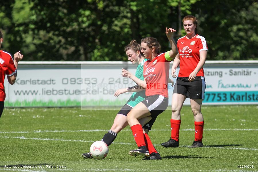 Charlotte Müller, Franka Weimer, Kreisliga Frauen, 06.05.2018, SG Burgsinn, FV Karlstadt - Bild-ID: 2214063