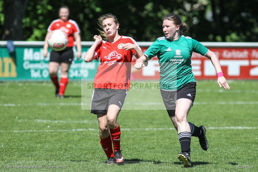 Lisa Steinbach, Alisa Heinzel, Kreisliga Frauen, 06.05.2018, SG Burgsinn, FV Karlstadt - Bild-ID: 2214066