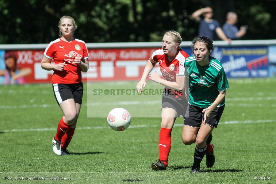 Franziska Wolf, Franziska Hartmann, Kreisliga Frauen, 06.05.2018, SG Burgsinn, FV Karlstadt - Bild-ID: 2214068