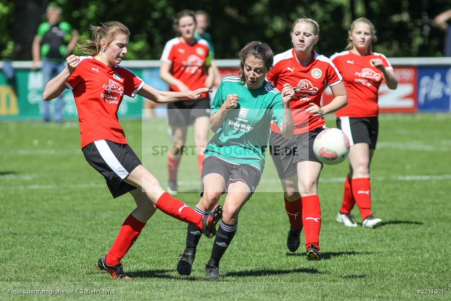 Alisa Heinzel, Franziska Hartmann, Kreisliga Frauen, 06.05.2018, SG Burgsinn, FV Karlstadt - Bild-ID: 2214071