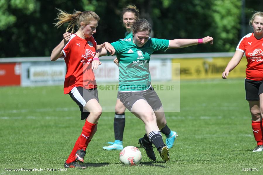 Alisa Heinzel, Lisa Steinbach, Kreisliga Frauen, 06.05.2018, SG Burgsinn, FV Karlstadt - Bild-ID: 2214076
