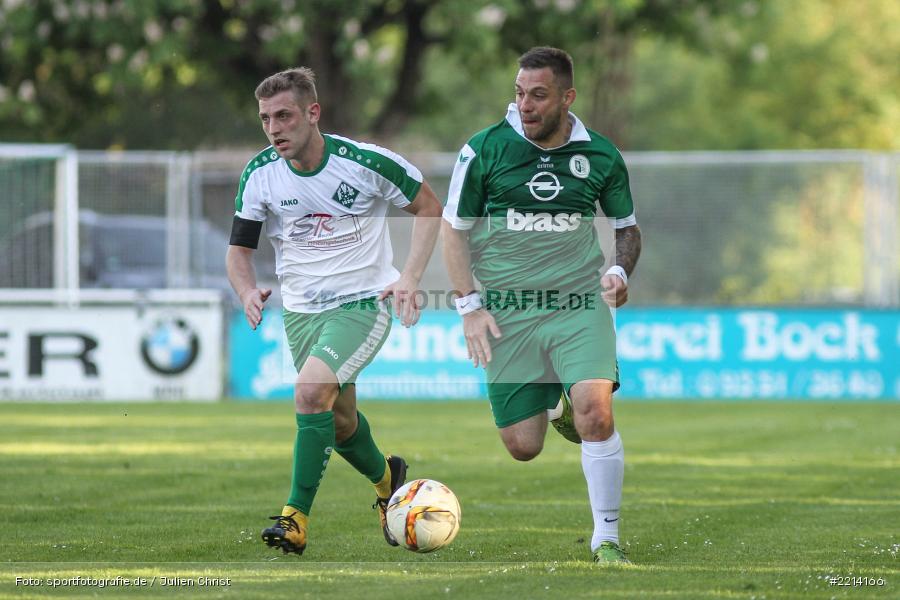 Timo Rützel, Marco Trapp, 09.05.2018, Bezirksliga West, TuS Frammersbach, FV Karlstadt - Bild-ID: 2214166 Timo Rützel, Marco Trapp, 09.05.2018, Bezirksliga West, TuS Frammersbach, FV Karlstadt - Bild-ID: 2214166