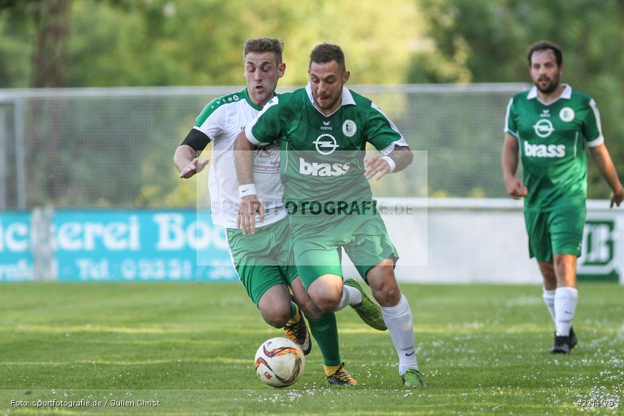 Timo Rützel, Marco Trapp, 09.05.2018, Bezirksliga West, TuS Frammersbach, FV Karlstadt - Bild-ID: 2214198