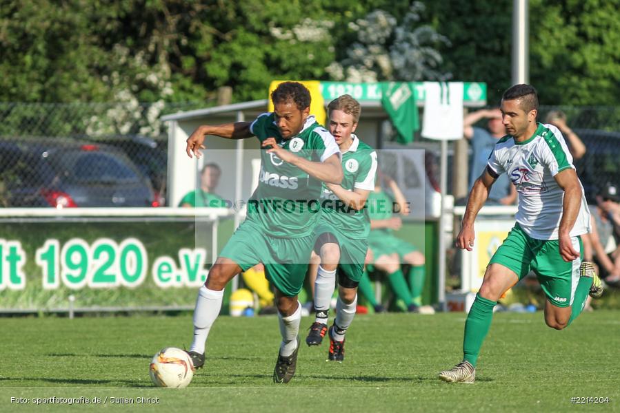 Johan Brahimi, Ferdinand Weiß, 09.05.2018, Bezirksliga West, TuS Frammersbach, FV Karlstadt - Bild-ID: 2214204 Johan Brahimi, Ferdinand Weiß, 09.05.2018, Bezirksliga West, TuS Frammersbach, FV Karlstadt - Bild-ID: 2214204
