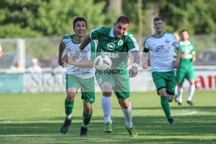 Felix Karle, Marco Trapp, 09.05.2018, Bezirksliga West, TuS Frammersbach, FV Karlstadt - Bild-ID: 2214218