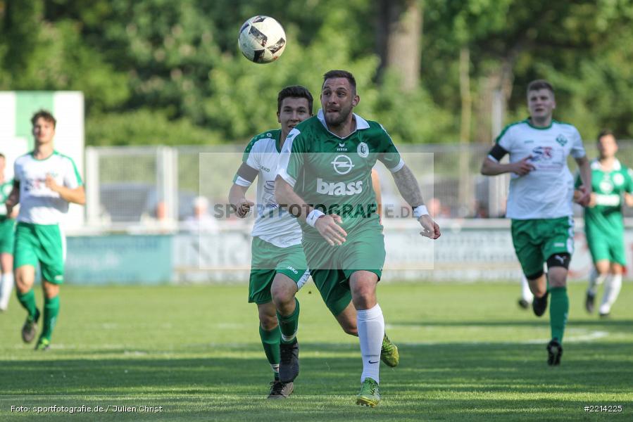 Felix Karle, Marco Trapp, 09.05.2018, Bezirksliga West, TuS Frammersbach, FV Karlstadt - Bild-ID: 2214225