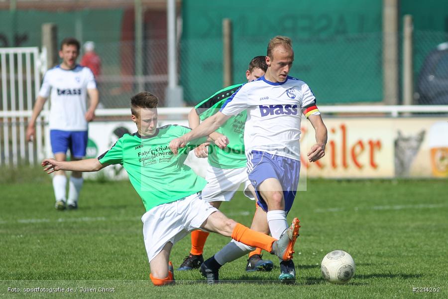 Leonard Ehrenfels, Marcel Spahn, U19 Junioren, Kreisliga, 12.05.2018, JFG Spessarttor, (SG) FV Karlstadt - Bild-ID: 2214262