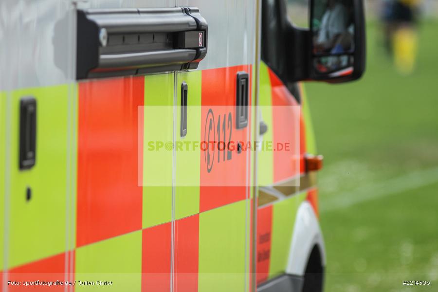 Rettungsdienst, 13.05.2018, Bezirksliga West, Viktoria Kahl, FV Karlstadt - Bild-ID: 2214306