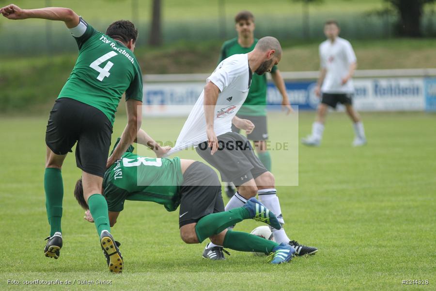 Christoph Meyer, Nicolai Zull, Kreisliga Würzburg, 13.05.2018, SV Germania Erlenbach, TSV Retzbach - Bild-ID: 2214328 Christoph Meyer, Nicolai Zull, Kreisliga Würzburg, 13.05.2018, SV Germania Erlenbach, TSV Retzbach - Bild-ID: 2214328