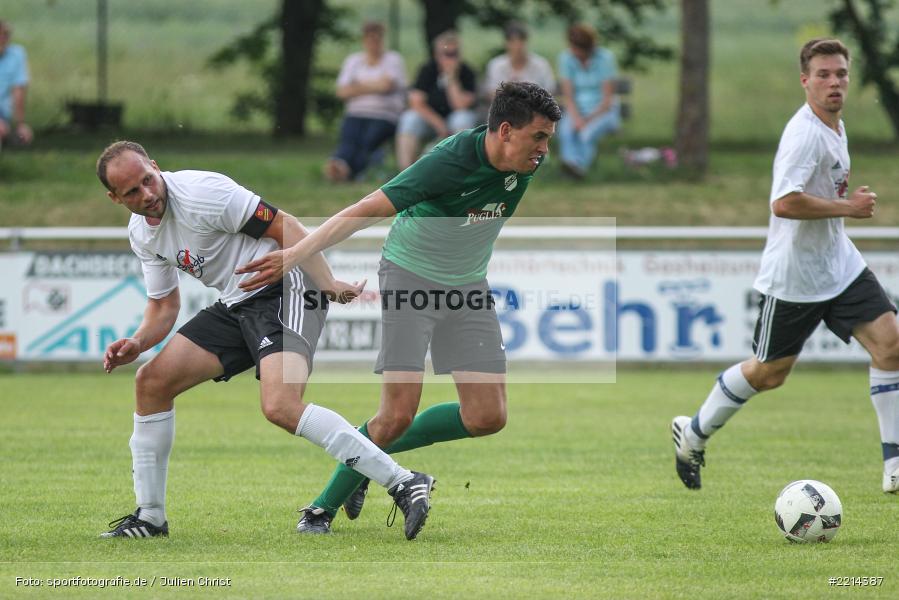 Nicolai Zull, Benjamin Spies, Kreisliga Würzburg, 13.05.2018, SV Germania Erlenbach, TSV Retzbach - Bild-ID: 2214387