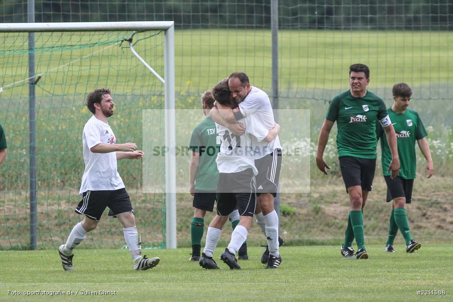 Simon Richter, Benjamin Spies, Kreisliga Würzburg, 13.05.2018, SV Germania Erlenbach, TSV Retzbach - Bild-ID: 2214388