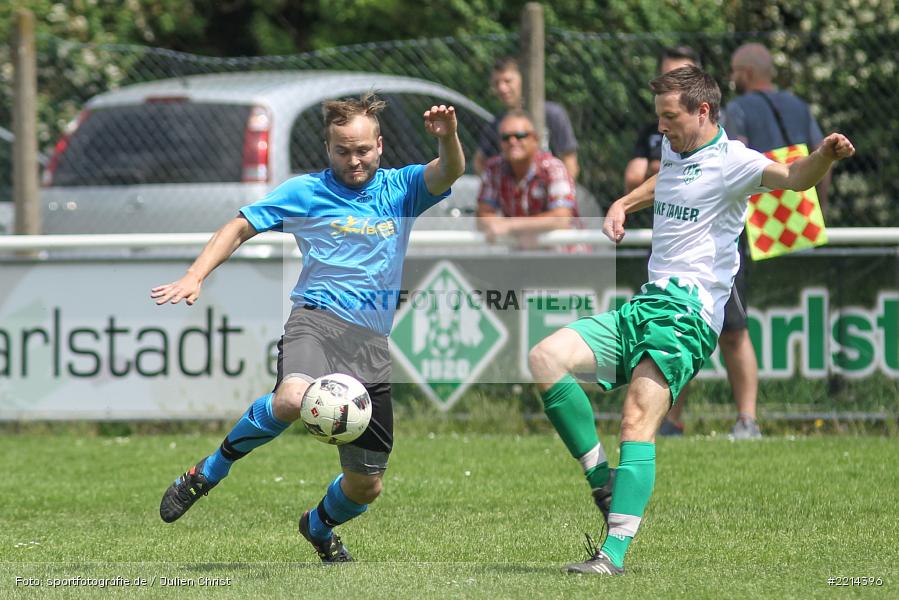 Simon Tratberger, Steffen Lehofer, A-Klasse Würzburg, 13.05.2018, SG Eußenheim-Gambach, FV Karlstadt II - Bild-ID: 2214396