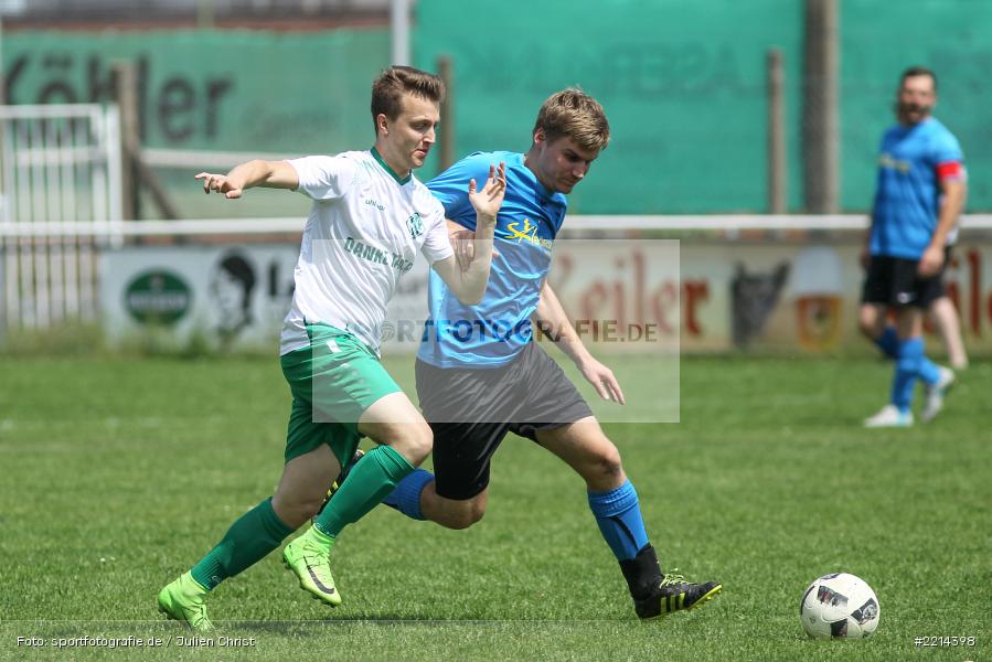Alex Villwock, Niklas Scherer, A-Klasse Würzburg, 13.05.2018, SG Eußenheim-Gambach, FV Karlstadt II - Bild-ID: 2214398