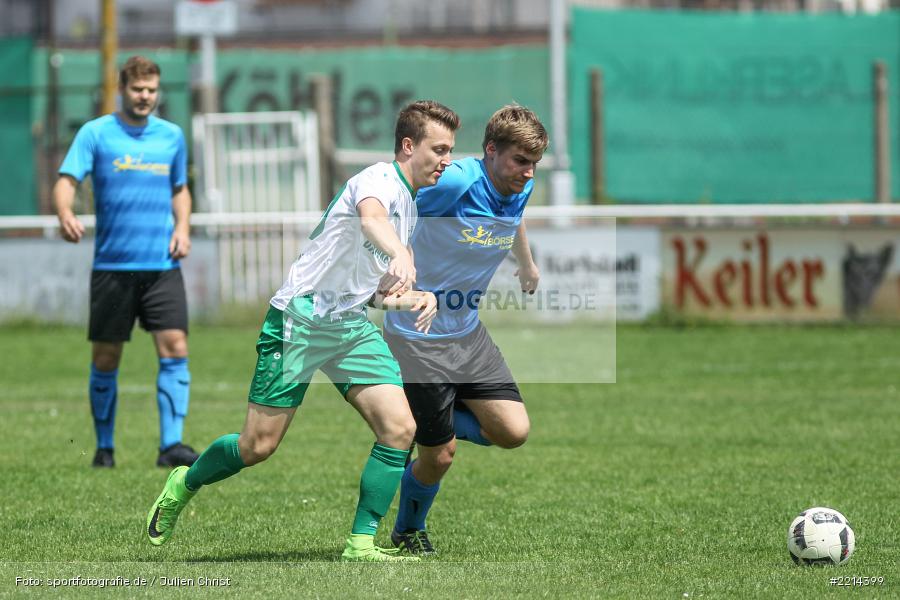 Niklas Scherer, Alex Villwock, A-Klasse Würzburg, 13.05.2018, SG Eußenheim-Gambach, FV Karlstadt II - Bild-ID: 2214399