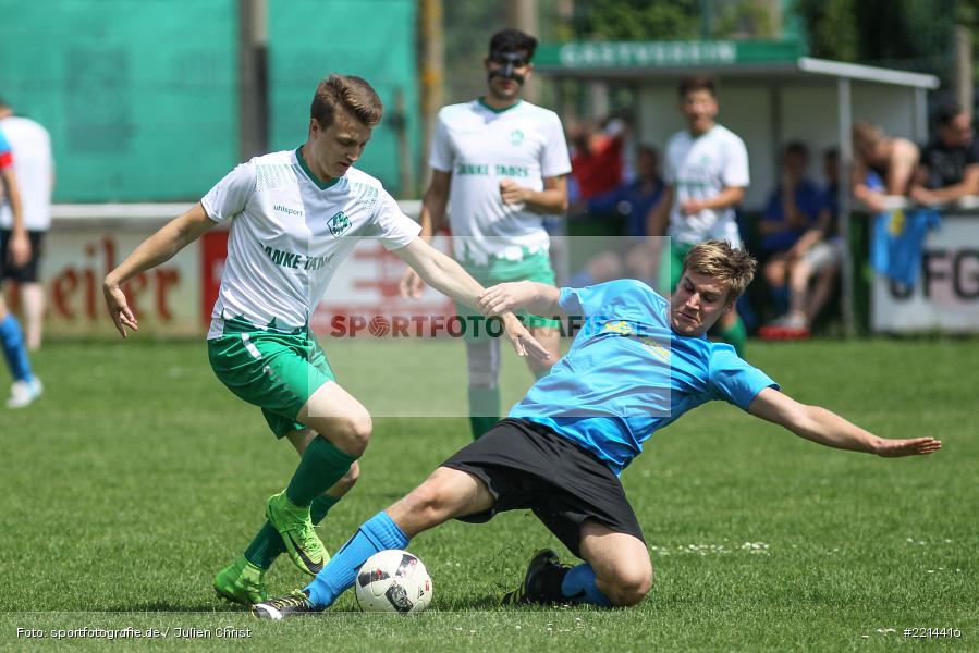 Alex Villwock, Niklas Scherer, A-Klasse Würzburg, 13.05.2018, SG Eußenheim-Gambach, FV Karlstadt II - Bild-ID: 2214416