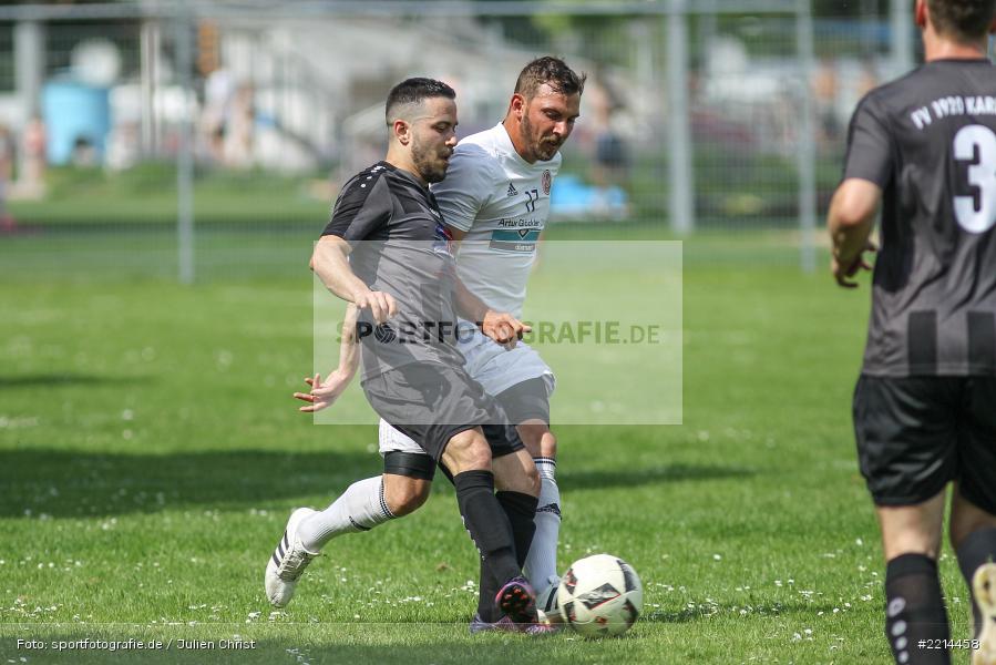 Abdurrahman Marangoz, Enrico Puglisi, 13.05.2018, Bezirksliga West, FC Viktoria Kahl, FV Karlstadt - Bild-ID: 2214458