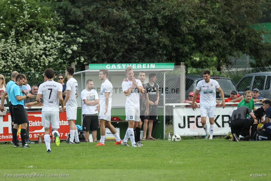 Fabian Kolaczek, 13.05.2018, Bezirksliga West, FC Viktoria Kahl, FV Karlstadt - Bild-ID: 2214479