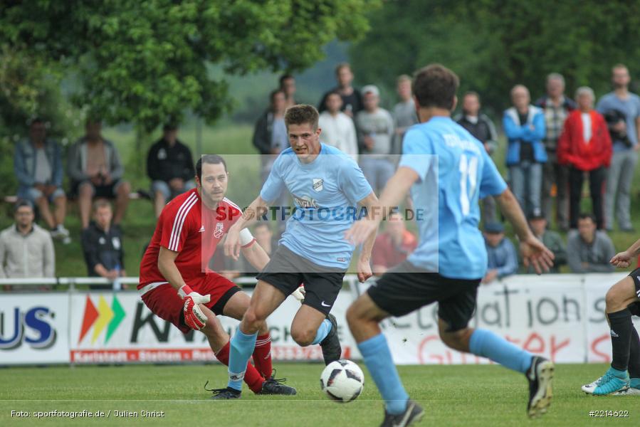 Benjamin Back, Maximilian Köstler, 23.05.2018, Relegation Bezirksliga, FC Viktoria Mömlingen, TSV Retzbach - Bild-ID: 2214622 Benjamin Back, Maximilian Köstler, 23.05.2018, Relegation Bezirksliga, FC Viktoria Mömlingen, TSV Retzbach - Bild-ID: 2214622