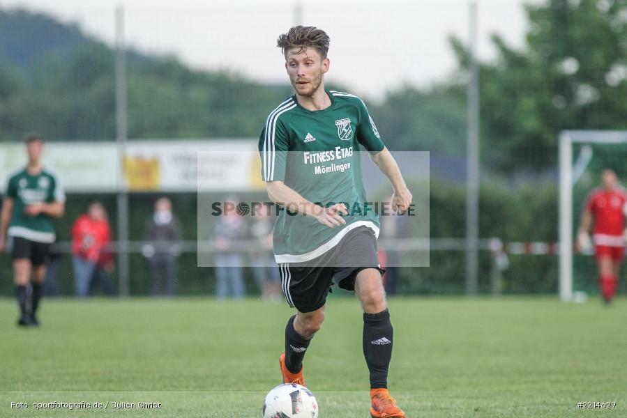 Marco Büttner, 23.05.2018, Relegation Bezirksliga, FC Viktoria Mömlingen, TSV Retzbach - Bild-ID: 2214629