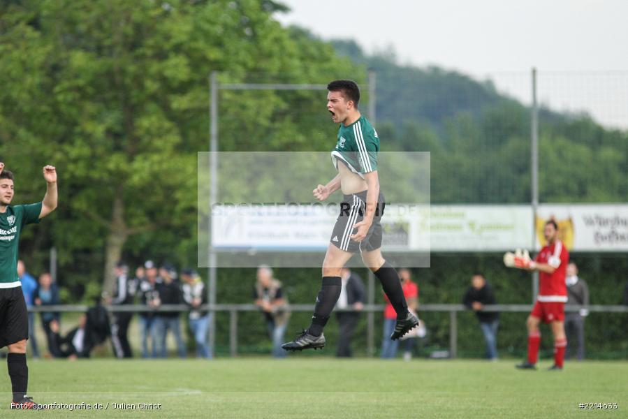 Robin Aichinger, 23.05.2018, Relegation Bezirksliga, FC Viktoria Mömlingen, TSV Retzbach - Bild-ID: 2214633