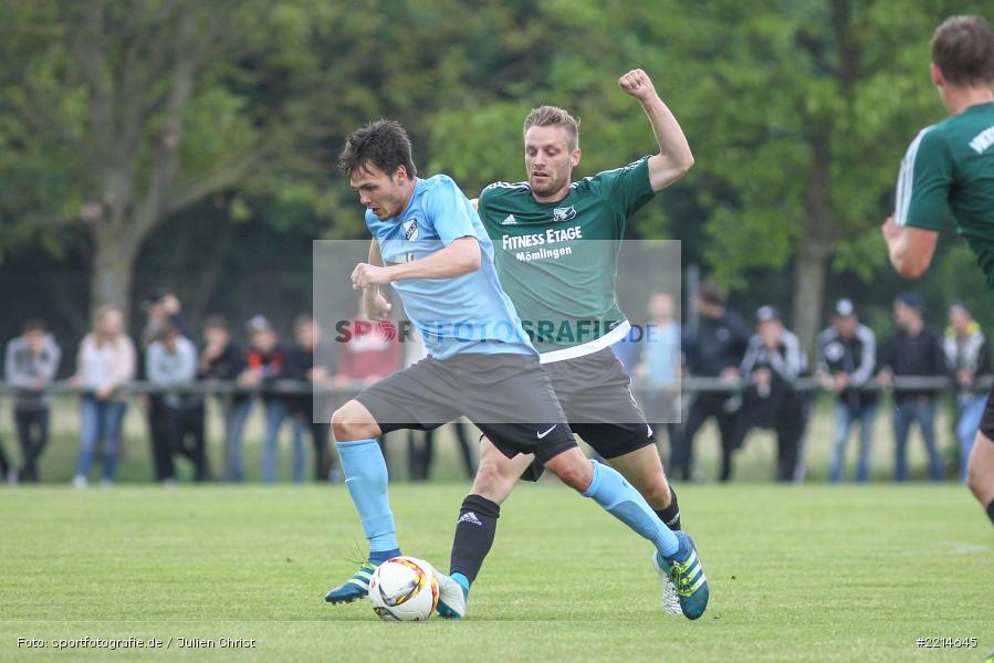 Manuel Krämer, Andreas Köhler, 23.05.2018, Relegation Bezirksliga, FC Viktoria Mömlingen, TSV Retzbach - Bild-ID: 2214645