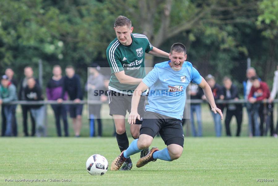 Dominic Heßdörfer, Luca Kupski, 23.05.2018, Relegation Bezirksliga, FC Viktoria Mömlingen, TSV Retzbach - Bild-ID: 2214661 Dominic Heßdörfer, Luca Kupski, 23.05.2018, Relegation Bezirksliga, FC Viktoria Mömlingen, TSV Retzbach - Bild-ID: 2214661