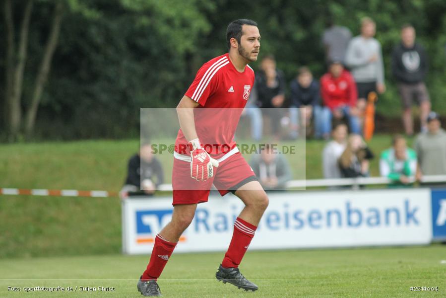 Benjamin Back, 23.05.2018, Relegation Bezirksliga, FC Viktoria Mömlingen, TSV Retzbach - Bild-ID: 2214664 Benjamin Back, 23.05.2018, Relegation Bezirksliga, FC Viktoria Mömlingen, TSV Retzbach - Bild-ID: 2214664