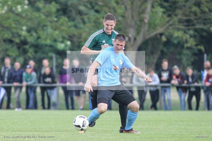 Dominic Heßdörfer, Luca Kupski, 23.05.2018, Relegation Bezirksliga, FC Viktoria Mömlingen, TSV Retzbach - Bild-ID: 2214667 Dominic Heßdörfer, Luca Kupski, 23.05.2018, Relegation Bezirksliga, FC Viktoria Mömlingen, TSV Retzbach - Bild-ID: 2214667