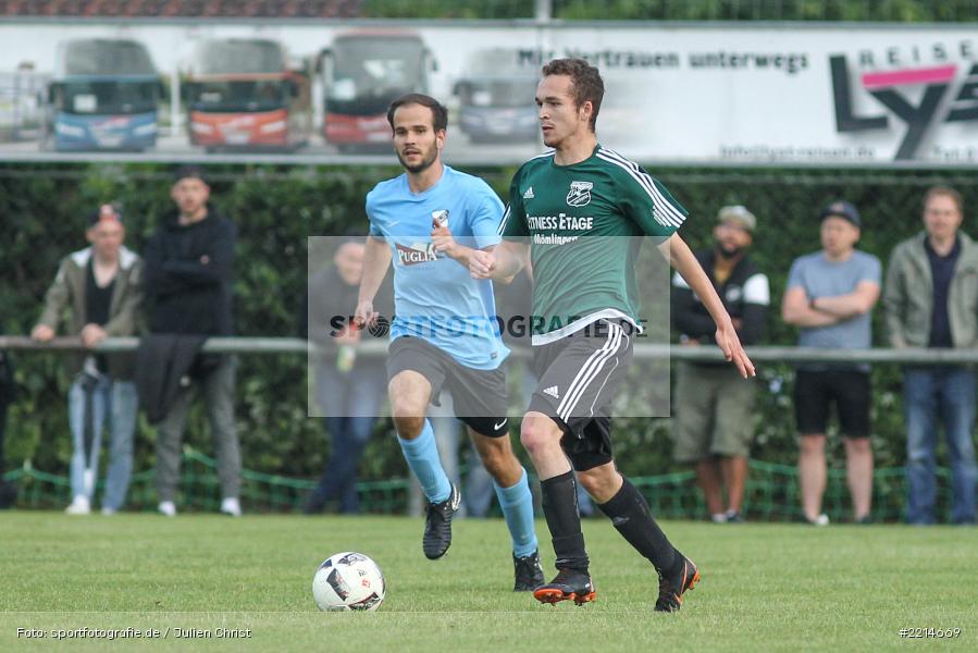 Dennis Uhrig, 23.05.2018, Relegation Bezirksliga, FC Viktoria Mömlingen, TSV Retzbach - Bild-ID: 2214669